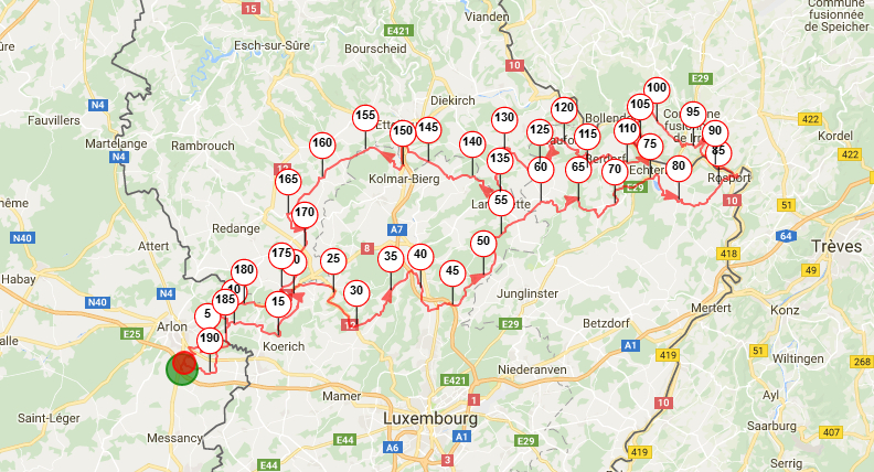 A travers le luxembourg A travers le luxembourg