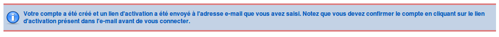Confirmer la demande